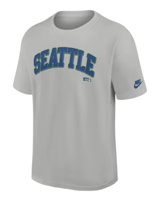 売れ筋商品|||ナイキ カットソー トップス レディース Women's White/ Seattle Seahawks Rewind Ringer T-Shirt White,  Women's Seattle Seahawks Nike White Rewind Ringer Distressed